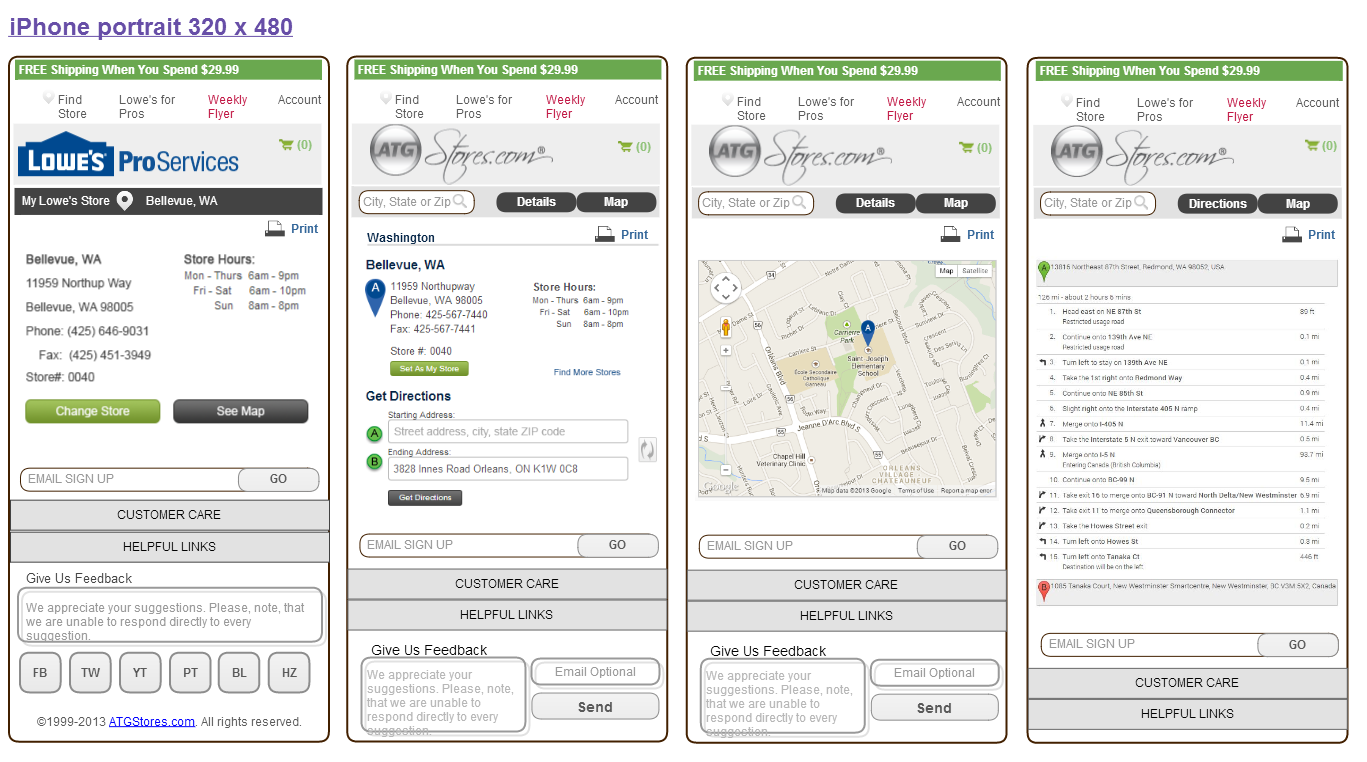 Mobile Mockup / High Fidelity Wireframe with Gliffy